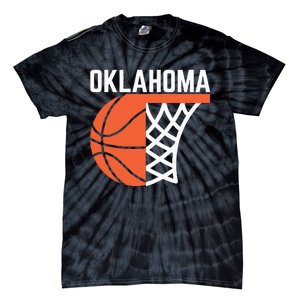 Usa Oklahoma Basketball State Net Graphic Sports Players Art Tie-Dye T-Shirt