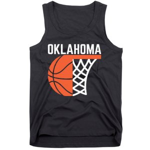 Usa Oklahoma Basketball State Net Graphic Sports Players Art Tank Top