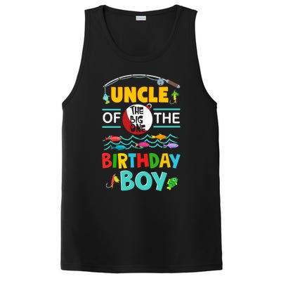 Uncle Of Big One 1st Birthday Matching Family Fishing Cute Gift PosiCharge Competitor Tank