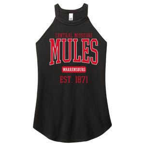 University Of Central Missouri UCM Mules Est Date Women's Perfect Tri Rocker Tank