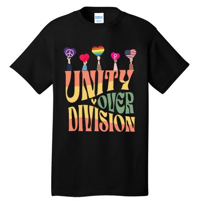 Unity Over Division Tall T-Shirt