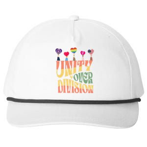 Unity Over Division Snapback Five-Panel Rope Hat