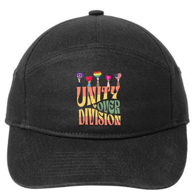Unity Over Division 7-Panel Snapback Hat