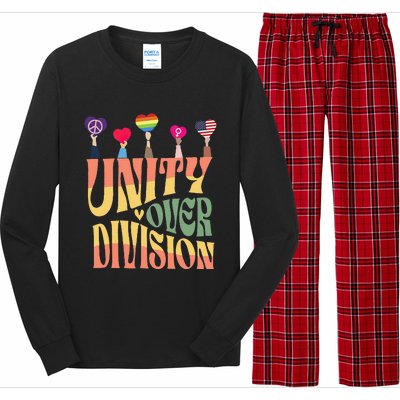 Unity Over Division Long Sleeve Pajama Set