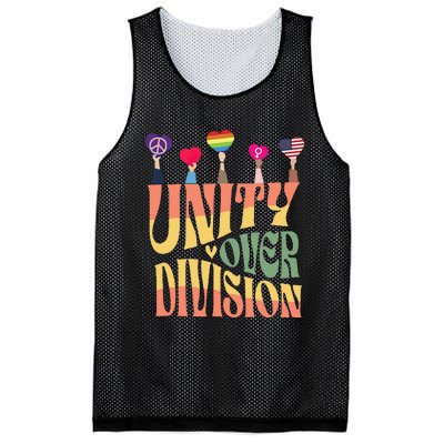 Unity Over Division Mesh Reversible Basketball Jersey Tank