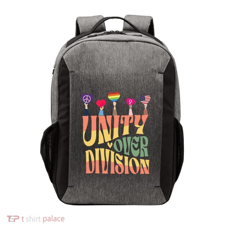 Unity Over Division Vector Backpack