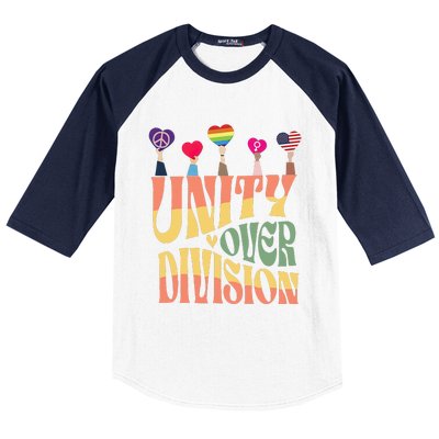 Unity Over Division Baseball Sleeve Shirt