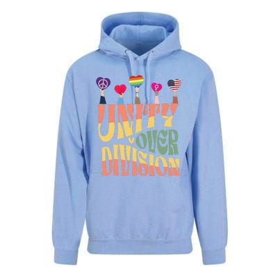 Unity Over Division Unisex Surf Hoodie