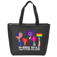 Unity Over Division Zip Tote Bag