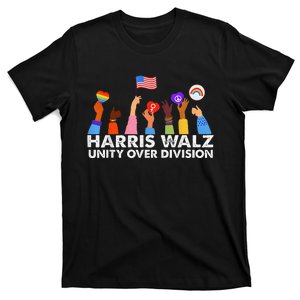 Unity Over Division Harris Walz 2024 T-Shirt