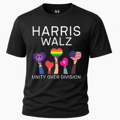 Unity Over Division Harris Walz For President 2024 Cooling Performance Crew T-Shirt