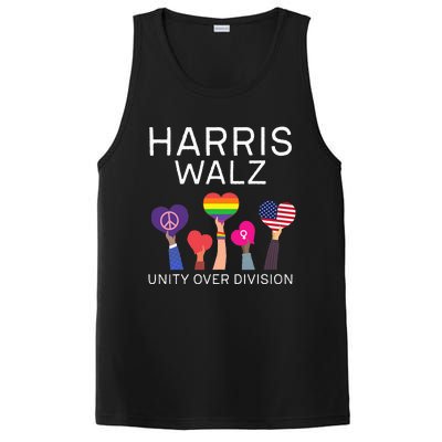 Unity Over Division Harris Walz For President 2024 PosiCharge Competitor Tank