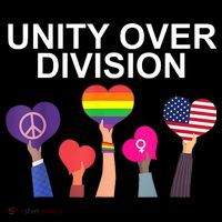 Unity Over Division Harris Walz For President 2024 Cooling Performance Crew T-Shirt