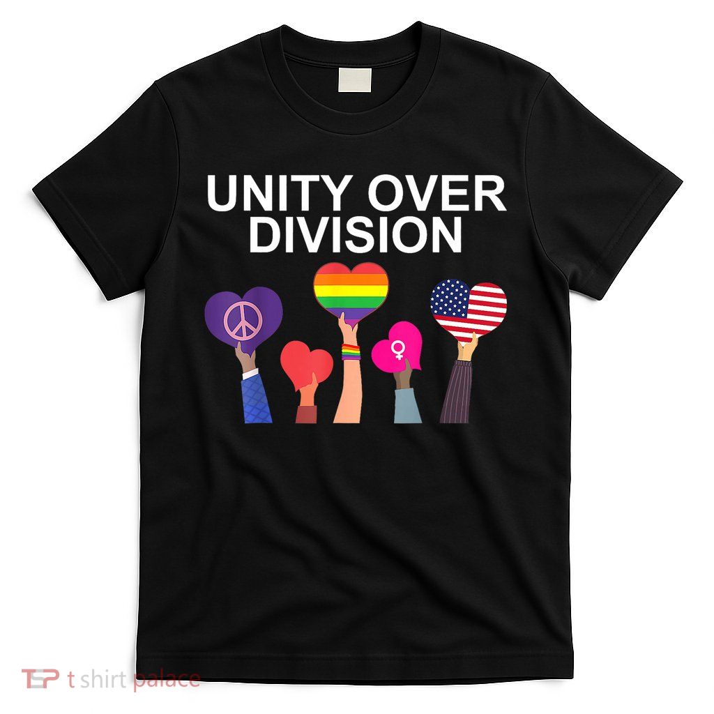 Unity Over Division Harris Walz For President 2024 T-Shirt