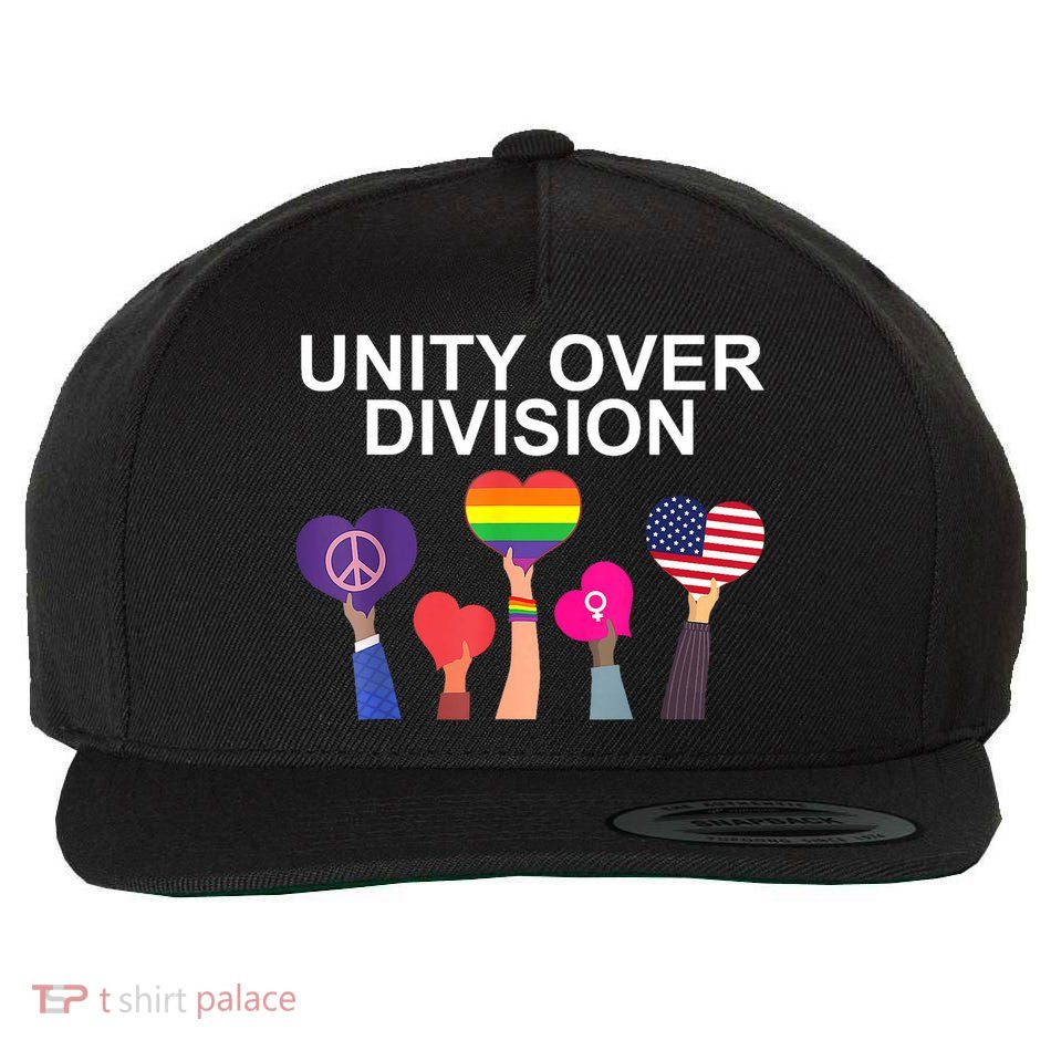 Unity Over Division Harris Walz For President 2024 Wool Snapback Cap