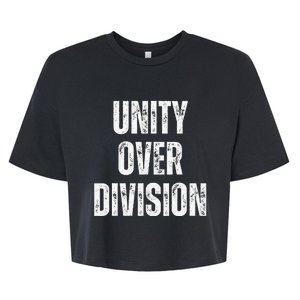 Unity Over Division 2024 Bella+Canvas Jersey Crop Tee