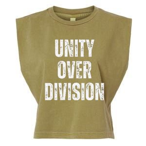 Unity Over Division 2024 Garment-Dyed Women's Muscle Tee