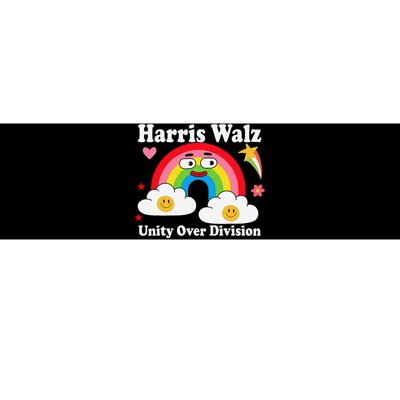 Unity Over Division Harris Walz 2024 Bumper Sticker