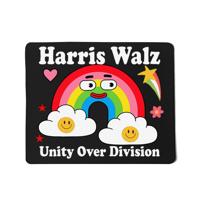 Unity Over Division Harris Walz 2024 Mousepad