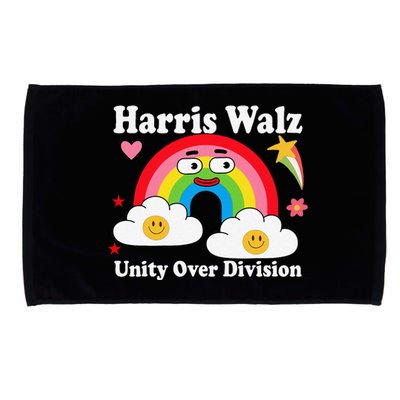 Unity Over Division Harris Walz 2024 Microfiber Hand Towel