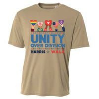 Unity Over Division Harris Walz 2024 Cooling Performance Crew T-Shirt