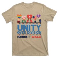 Unity Over Division Harris Walz 2024 T-Shirt