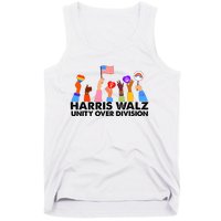 Unity Over Division Harris Walz 2024 Tank Top