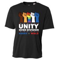 Unity Over Division Harris Walz 2024 Cooling Performance Crew T-Shirt