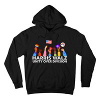 Unity Over Division Harris Walz 2024 Hoodie