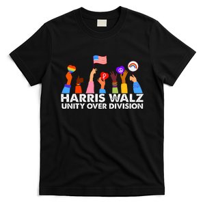 Unity Over Division Harris Walz 2024 T-Shirt