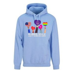 Unity Over Division Unisex Surf Hoodie