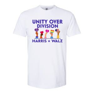 Unity Over Division Harris Waltz 2024 Softstyle CVC T-Shirt