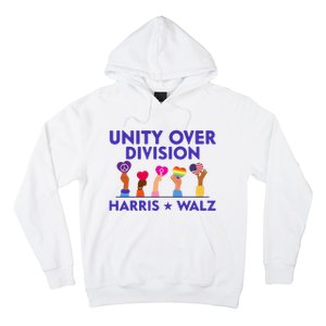 Unity Over Division Harris Waltz 2024 Hoodie