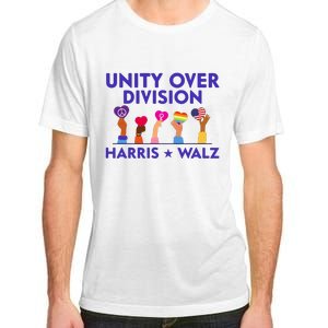 Unity Over Division Harris Waltz 2024 Adult ChromaSoft Performance T-Shirt