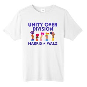 Unity Over Division Harris Waltz 2024 Tall Fusion ChromaSoft Performance T-Shirt