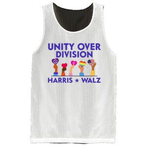 Unity Over Division Harris Waltz 2024 Mesh Reversible Basketball Jersey Tank