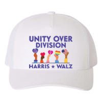 Unity Over Division Harris Walz 2024 Yupoong Adult 5-Panel Trucker Hat