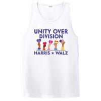 Unity Over Division Harris Walz 2024 PosiCharge Competitor Tank