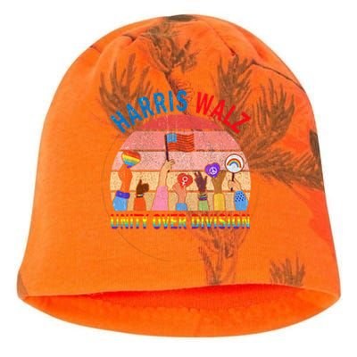 Unity Over Division Harris Waltz 2024 Harris Waltz 2024 Unity Over Division Kati - Camo Knit Beanie