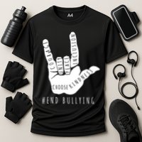 Unity Orange Day End Bullying Love Sign Language Performance Shirt