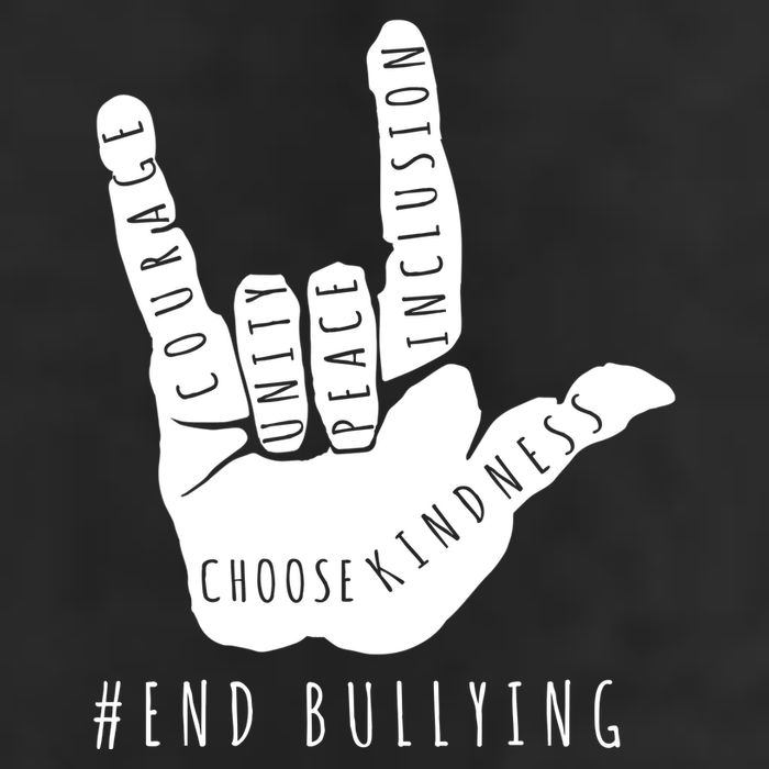 Unity Orange Day End Bullying Love Sign Language Hat