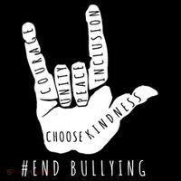 Unity Orange Day End Bullying Love Sign Language Toddler Fine Jersey T-Shirt