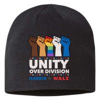 Unity Over Division Harris Walz 2024 Sustainable Beanie