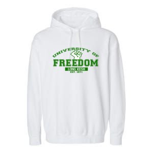 University Of Freedom Irish Republican Design Meaningful Gift Garment-Dyed Fleece Hoodie