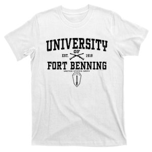 University Of Fort Benning Army Infantry Home T-Shirt