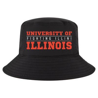 University of Illinois Fighting Illini Between The Lines Cool Comfort Performance Bucket Hat