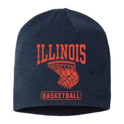 University of Illinois Fighting Illini Basketball Sustainable Beanie