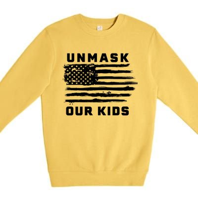 Unmask Our Kids Premium Crewneck Sweatshirt