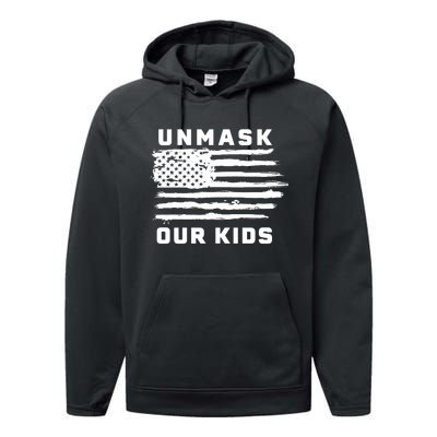 Unmask Our Kids Performance Fleece Hoodie