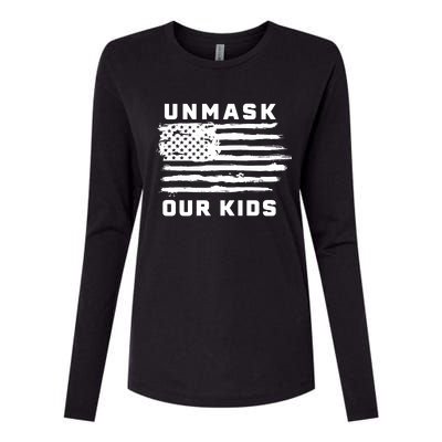 Unmask Our Kids Womens Cotton Relaxed Long Sleeve T-Shirt